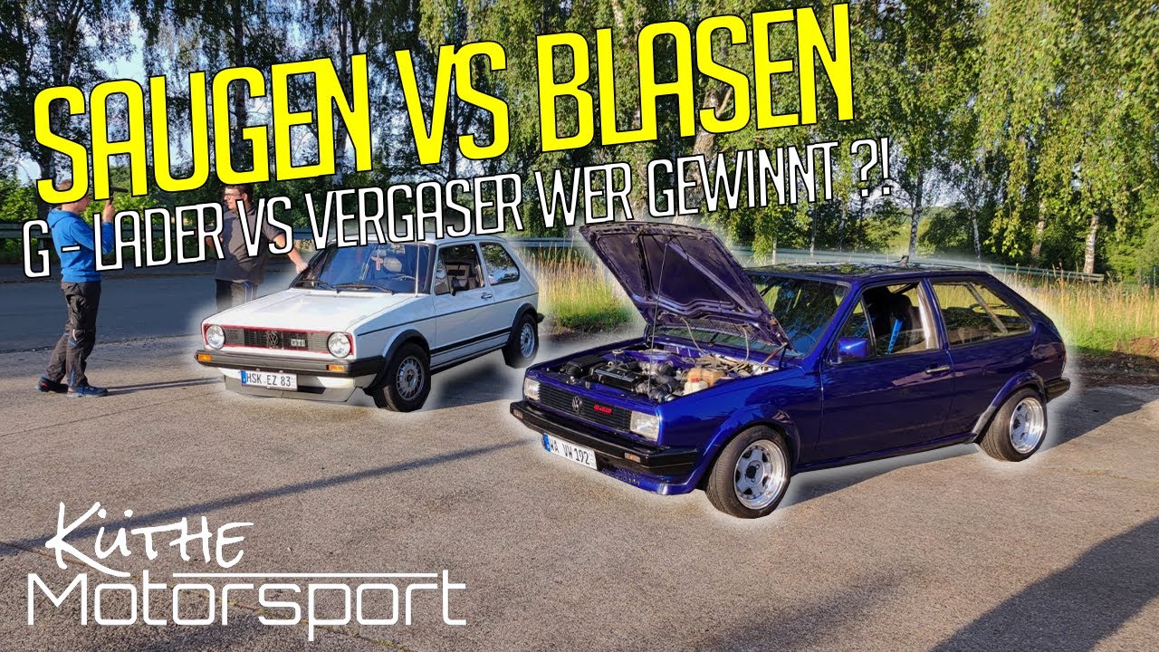 SAUGEN oder BLASEN | Golf GTI vs. Polo G40 | Was ist besser? | Das Duell | Küthe Motorsport