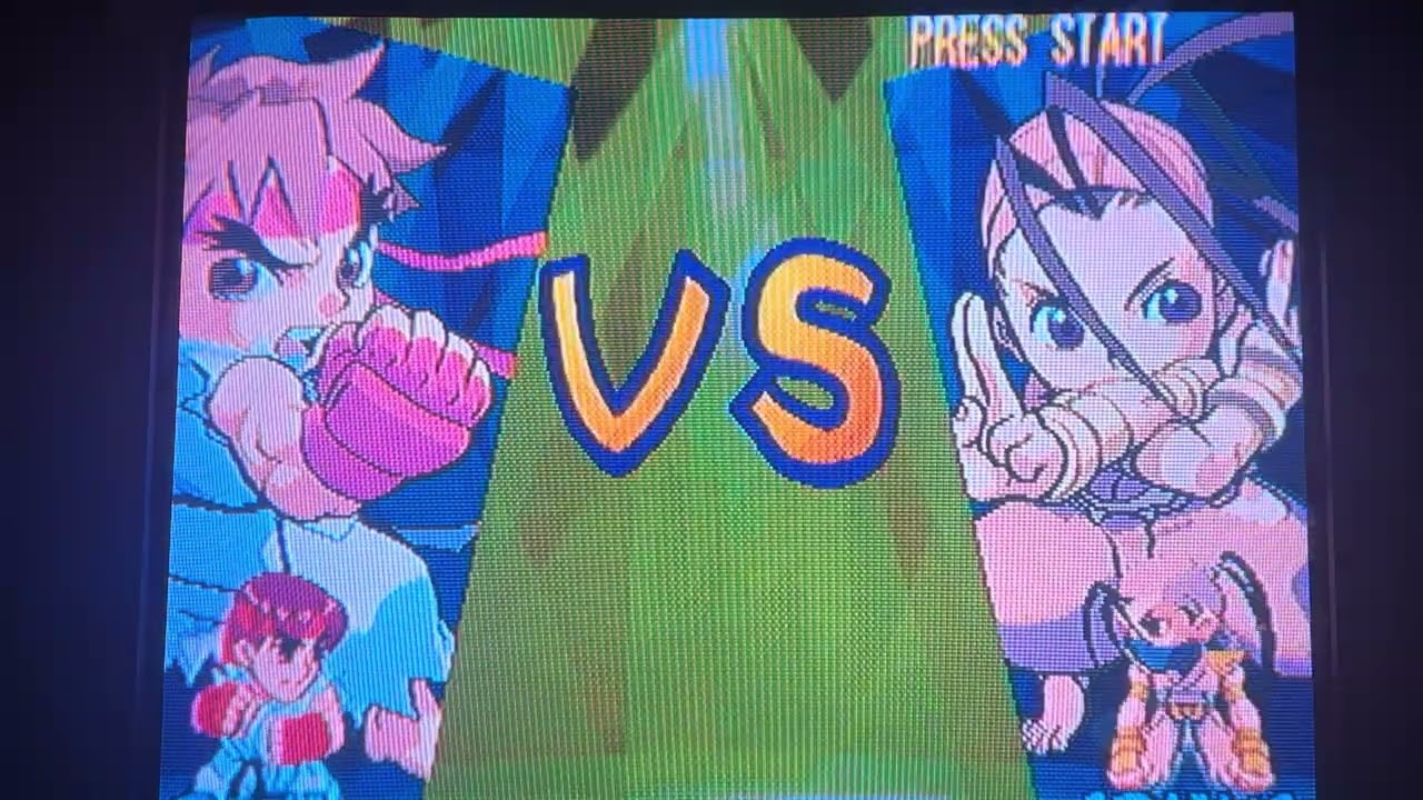 Pocket Fighter Sony PlayStation Chat and Play