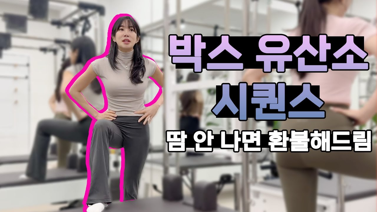 리포머 박스 유산소 시퀀스 | 실제 수업 영상 | 같이 따라해 보세요