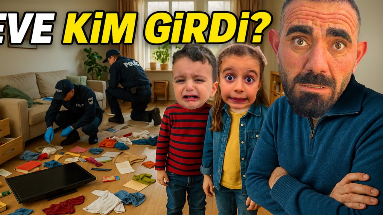 POYRAZ ELİF EVİMİZE HIRSIZ GİRDİ!!OLAY YERİ İNCELEME GELDİ!!