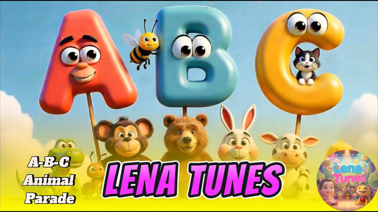 🎶 ABC Animal Parade | Fun Alphabet Song for Kids (A–B–C) 🐜🐝🐱