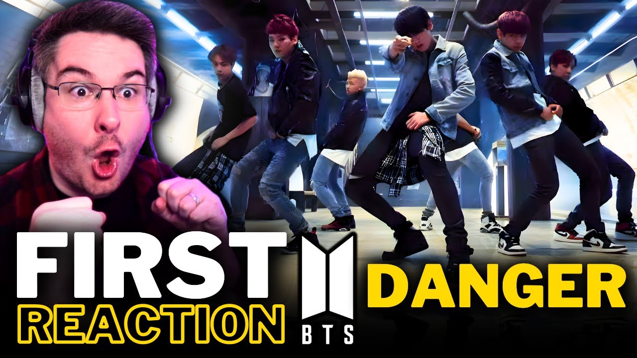 NEW K-POP FAN REACTS TO BTS 'Danger' For The FIRST TIME! | BTS REACTION