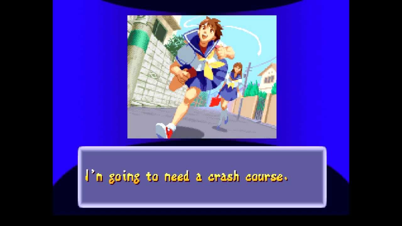 Street Fighter Alpha 2 Sakura Ending