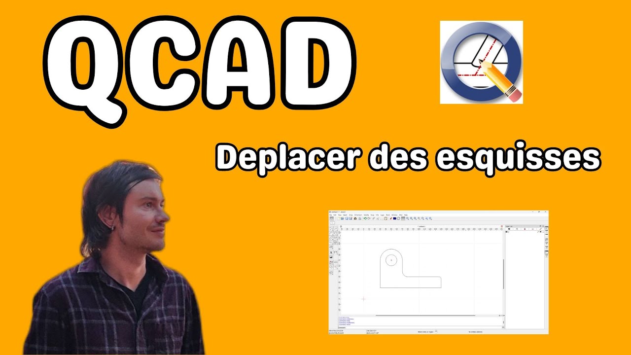 QCAD déplacer des esquisses