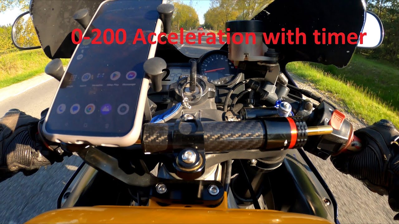 Honda CBR 929 RR Fireblade 0-200 | 60-160 acceleration Akrapović przyspieszenie