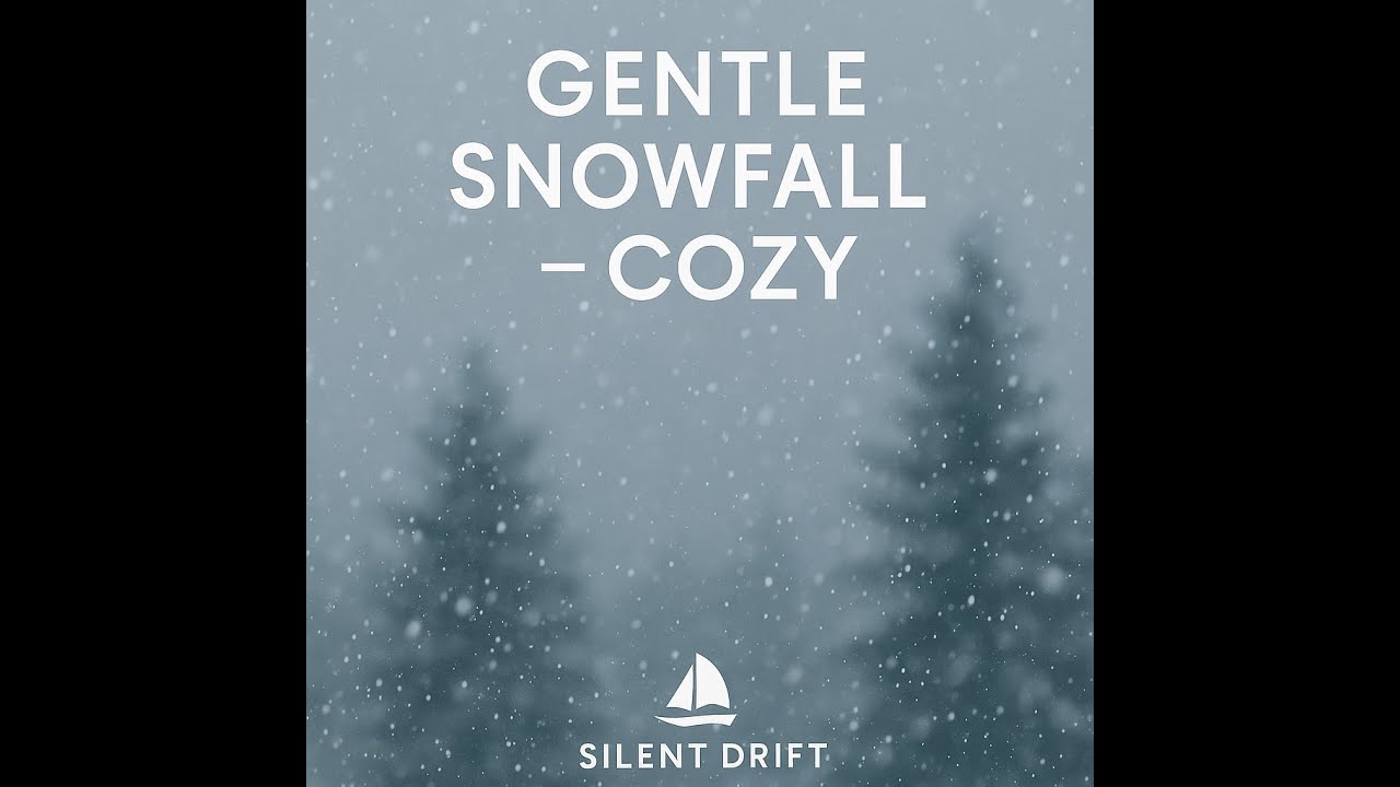 Gentle Snowfall – Cozy | 3 Hours Relaxing Ambience | Silent Drift