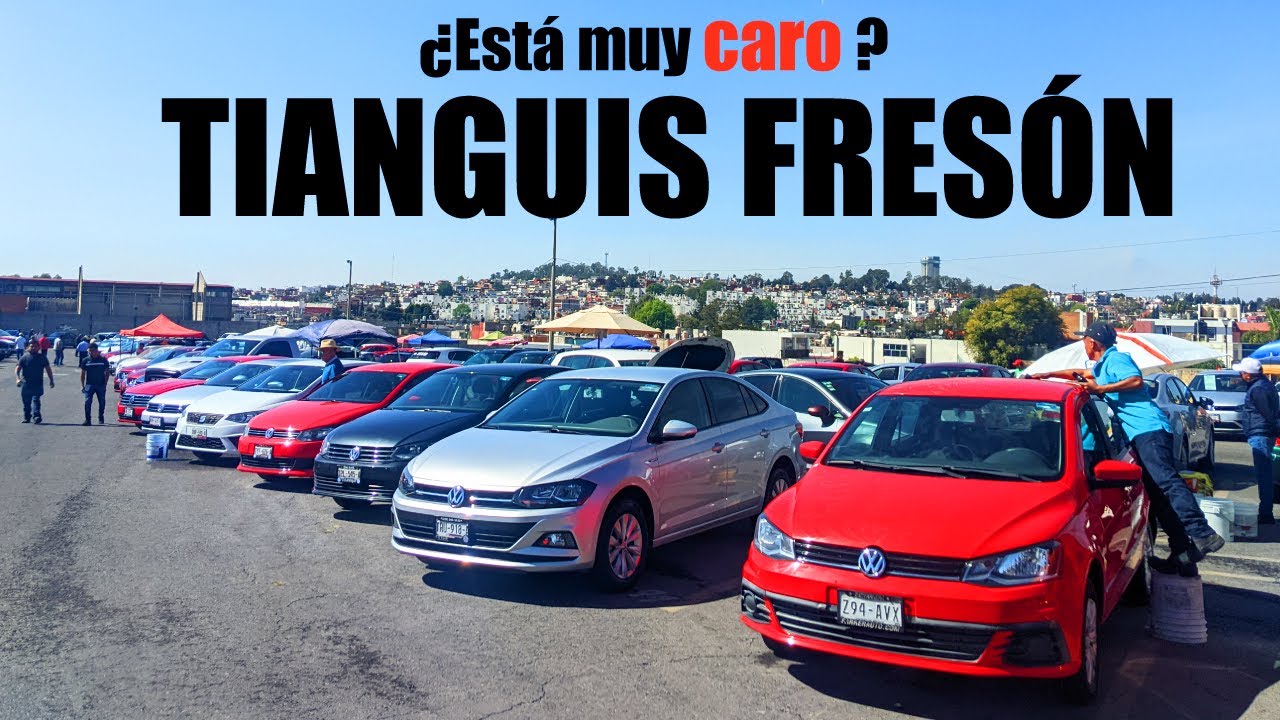 Así están los precios en el Tianguis de la Ciénega Puebla, mucho auto Volkswagen aquí | Arre Canales