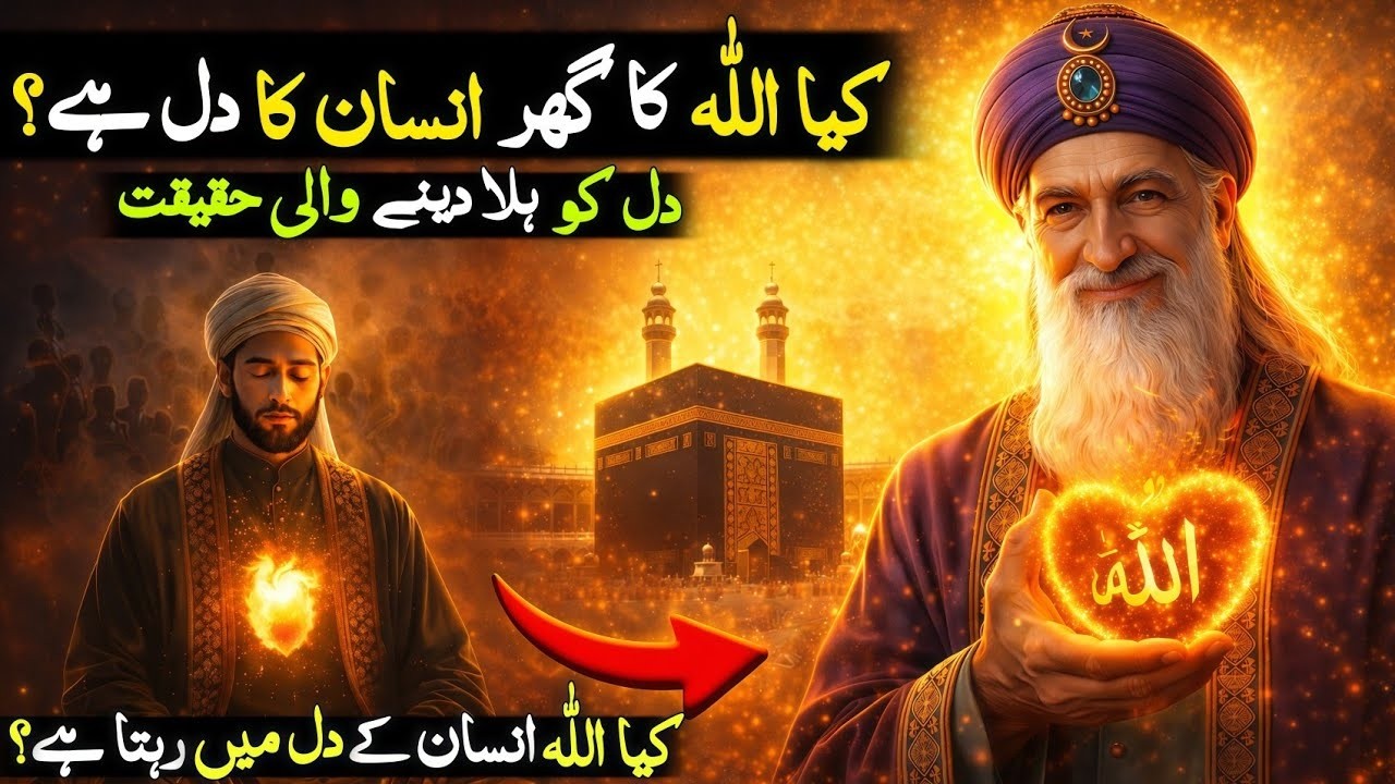 Kya Allah Ka Ghar Insaan Ka Dil Hai? | Dil Aur Allah Ka Gehraa Raaz |