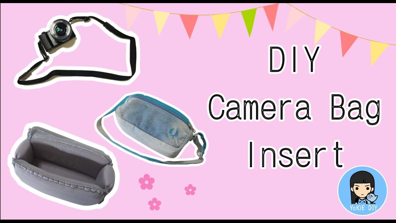 DIY | Camera Bag Insert | Easy