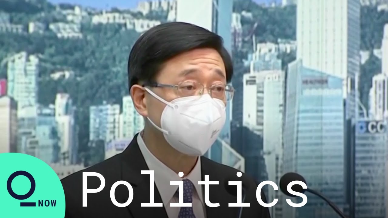 Hong Kong&rsquo;s Chief Secretary John Lee Resigns to Run For Chief Executive