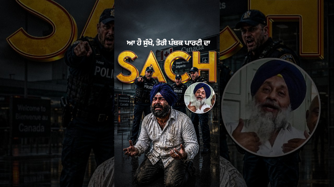 Sukhbir, The Truth of Your Panthic Party &ndash; Senior Leader Caught Intoxicated Without Turban