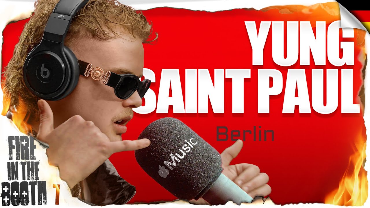 HYPED presents... Fire in the Booth Germany - Yung Saint Paul