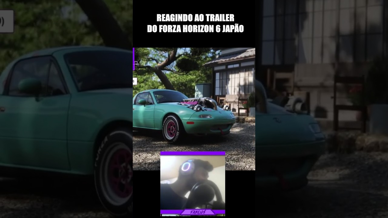 REAGINDO AO TRAILER FORZA HORIZON 6! 