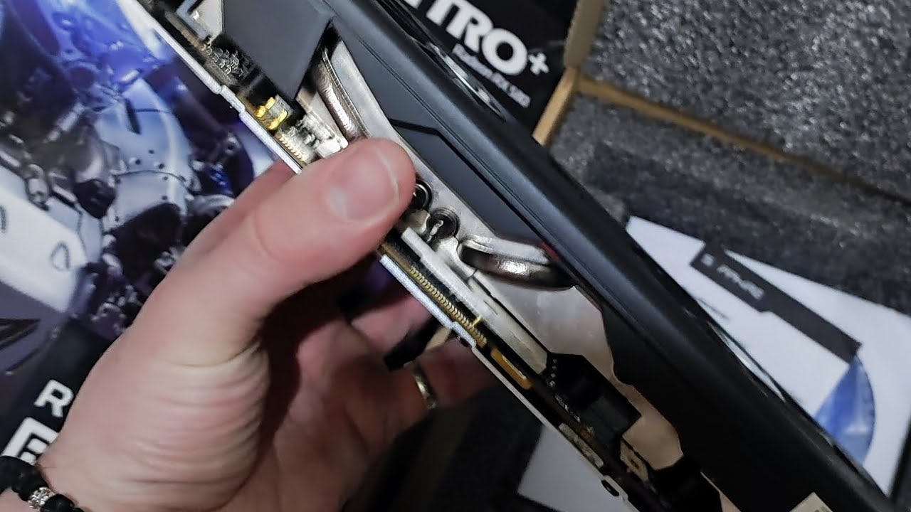 распаковка и небольшой тест видеокарты amd radeon rx580 8gb sapphire nitro + с aliexpress