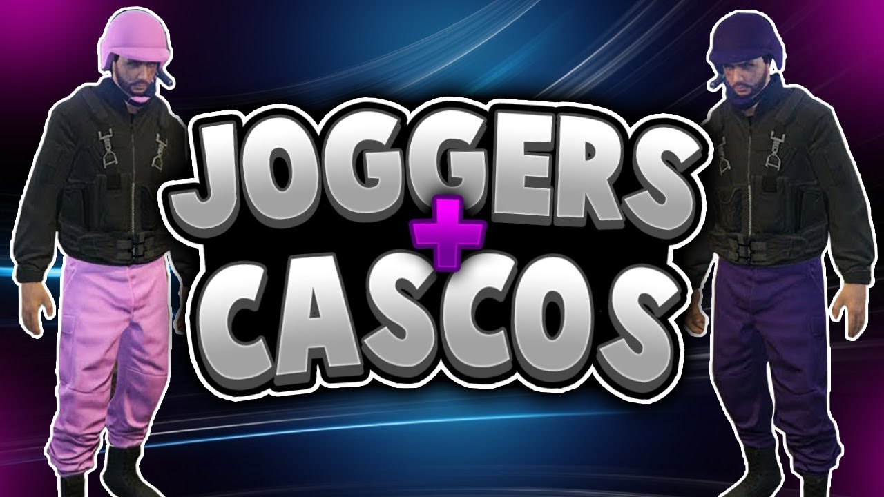COMO CONSEGUIR LOS JOGGERS DE COLORES + CASCOS DE COLORES/ FACIL Y RAPIDO/ HOMBRE/MUJER/ GTA5 ONLINE