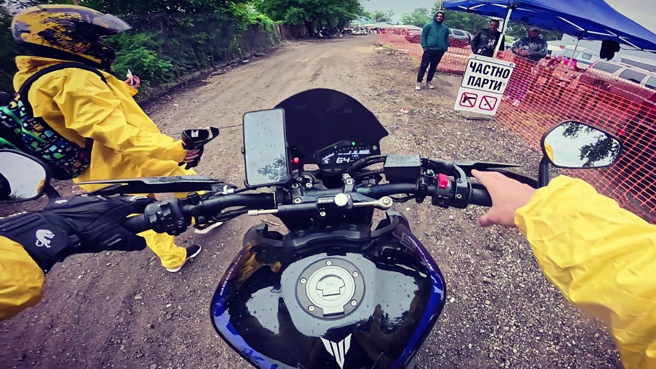 Motovlog в дъжда на                                Мото Събор-Монтана ⛈️