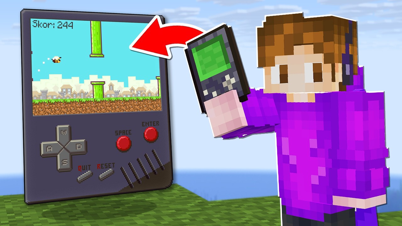 Minecraft'ta SİZİN FİKİRLERİNİZİ OYUNA EKLEDİM 8