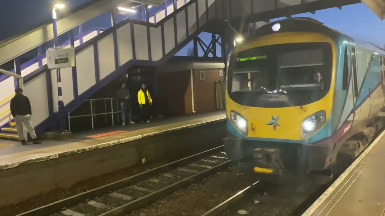 Train station in Scunthorpe 