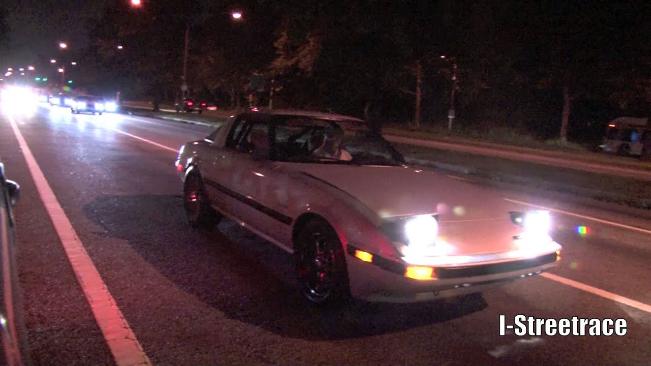 I-Streetrace - Silver Bullet Mazda RX7 VS Turbo Mustang