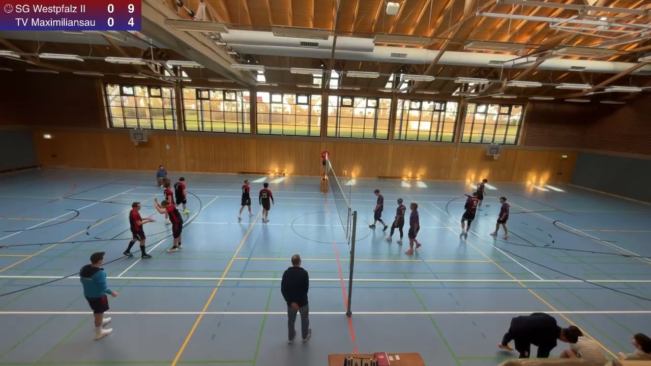 SG Westpfalz II vs. TV Maximiliansau | Volleyball | Pfalzliga