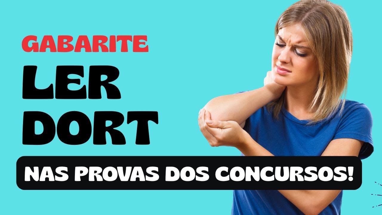 Gabarite LER E DORT nas provas de concursos!