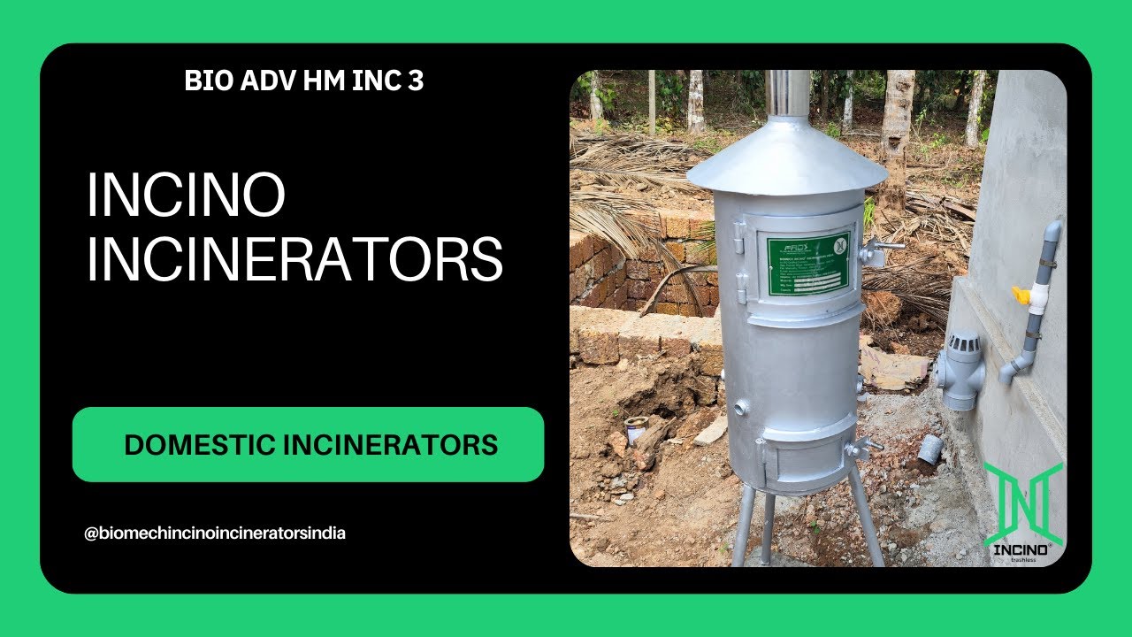 Incinerators for home | BIO ADV HM INC 3 Portable Incinerator | Incino Incinerators | Manage Waste
