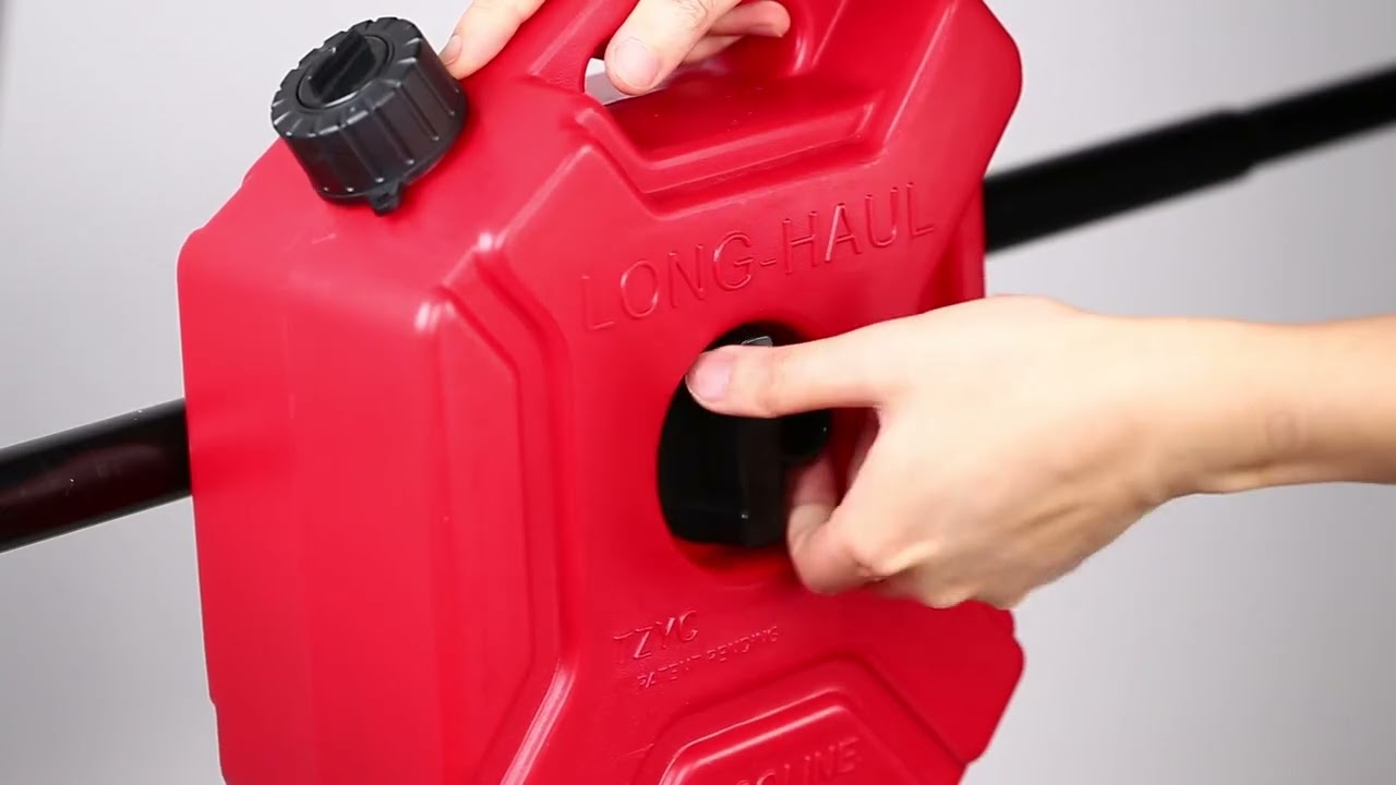 How to use/install/uninstall 5L/1.3 Gallon Gas Can