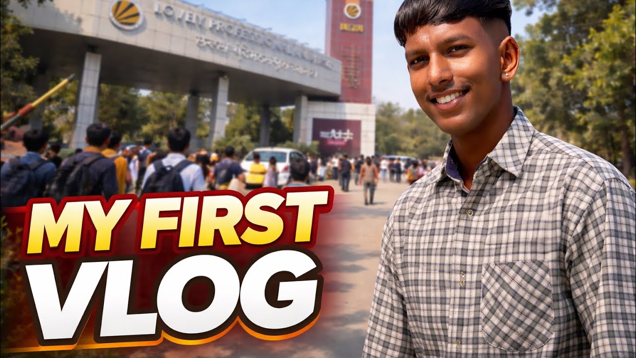 MY FIRST VLOG | LPU