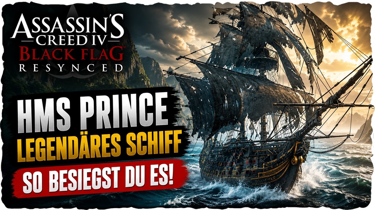 HMS Prince &ndash; So besiegt ihr das legend&auml;re Schiff | Assassin's Creed Black Flag Resynced