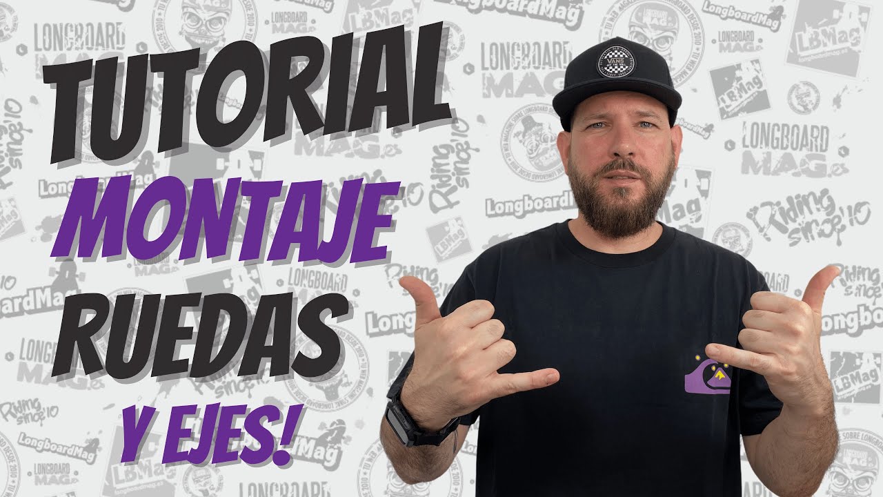 TUTORIAL | MONTANDO EJES Y RUEDAS LONGBOARD
