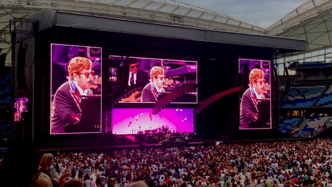 Elton John - Bennie & The Jets (Live in Allianz Stadium, Sydney) Farewell Tour 2023 [Intro]