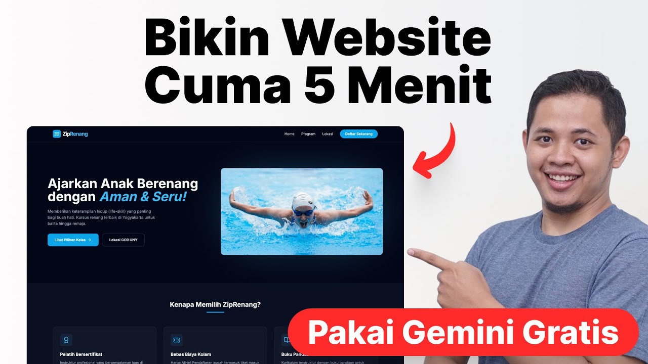 Cara Membuat Website Dengan AI Super Mudah