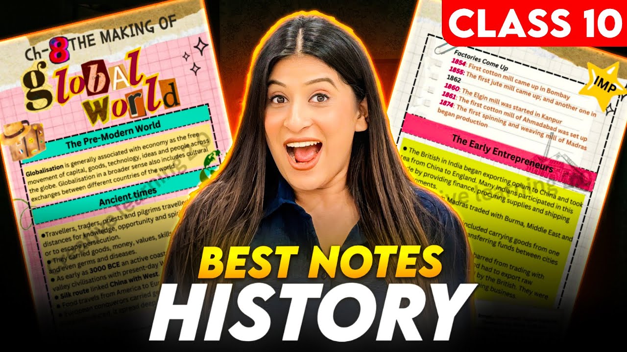 Best SOCIAL SCIENCE Notes for Class 10 Boards 2025🔥 One Chapter in 5 Pages!🤯✅