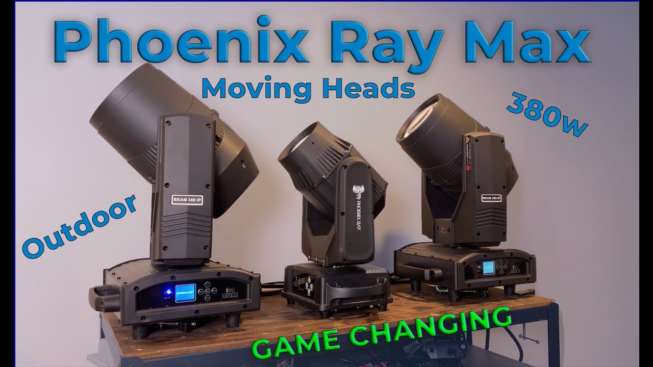 Introducing the Phoenix Ray Max Moving Heads