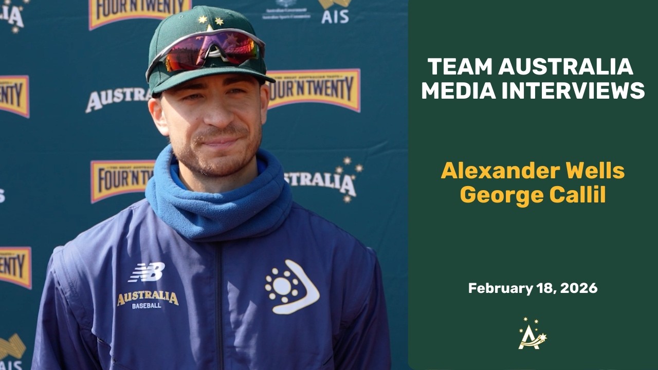 Team Australia Media Availability: Alexander Wells and George Callil | Feb 18