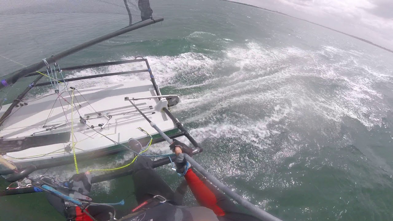 Courseulles Sur Mer RS700 sailing 15knots