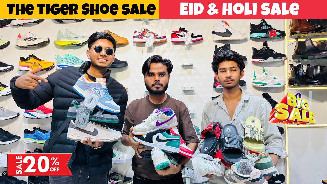 Tiger shoe Sale 🔥😱| 7a Quality Shoes Ranchi | Ranchi Shoes Market | Shoes In Ranchi | Sainik market