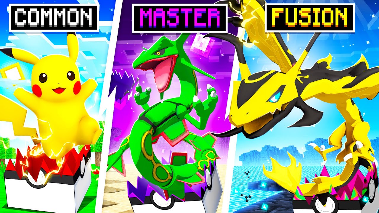 ОБНОВЛЕНИЕ Lucky Blocks до SHINY FUSION PIXELMON Lucky Blocks в MINECRAFT