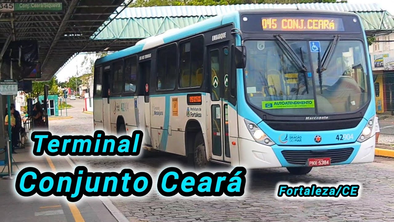 Terminal Conjunto Ceará Movimentação de Ônibus #Busmaniaco Fortaleza/CE