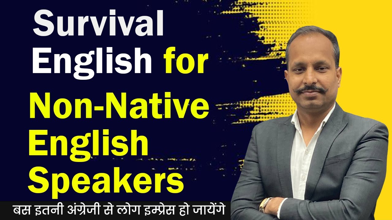 No Grammar ❌ Only Speaking ✅ | Survival English for Daily Life | 