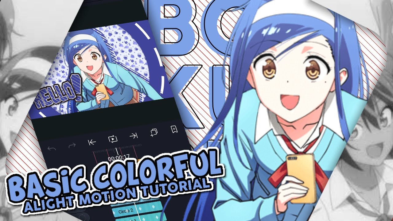 BASIC CANDY / COLORFUL STYLE ON ALIGHT MOTION