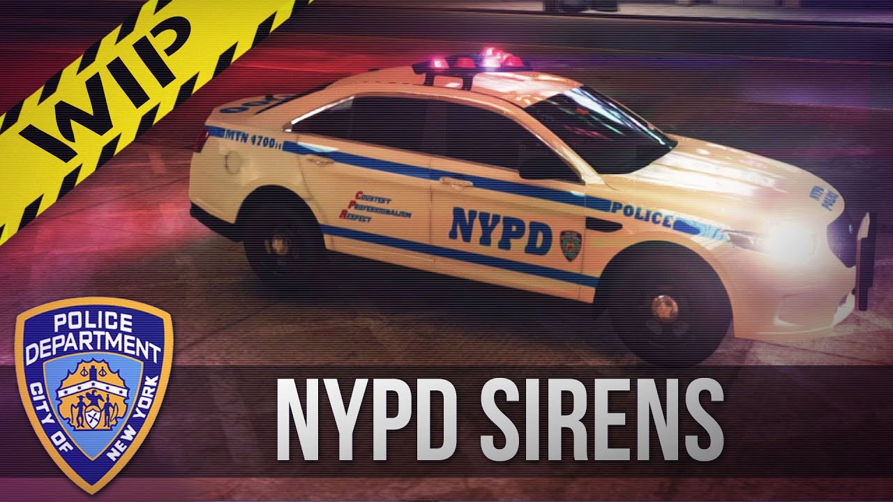 NYPD Federal Signal SS2000 Siren - GTA IV WIP Mod
