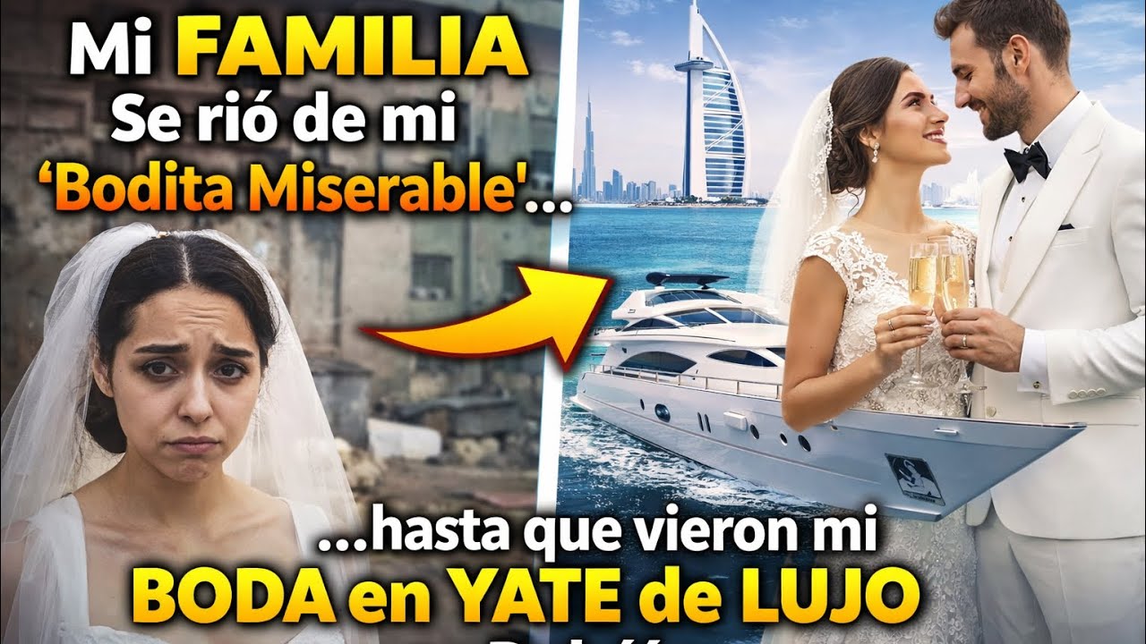 Mi FAMILIA se rio de Mí “Bodita Miserable”..hasta que vieron Mi Boda en yate De Lujo en dubia