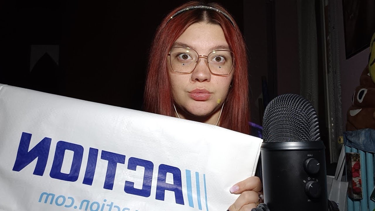 HAUL ACTION (Show & Tell) 🛍️😴💜 | ASMR ITA