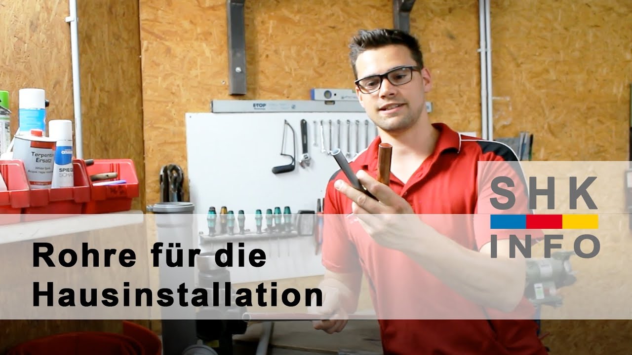Pipes for house installation