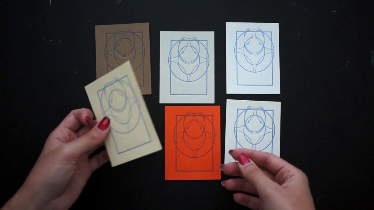 Picking Paper for Letterpress