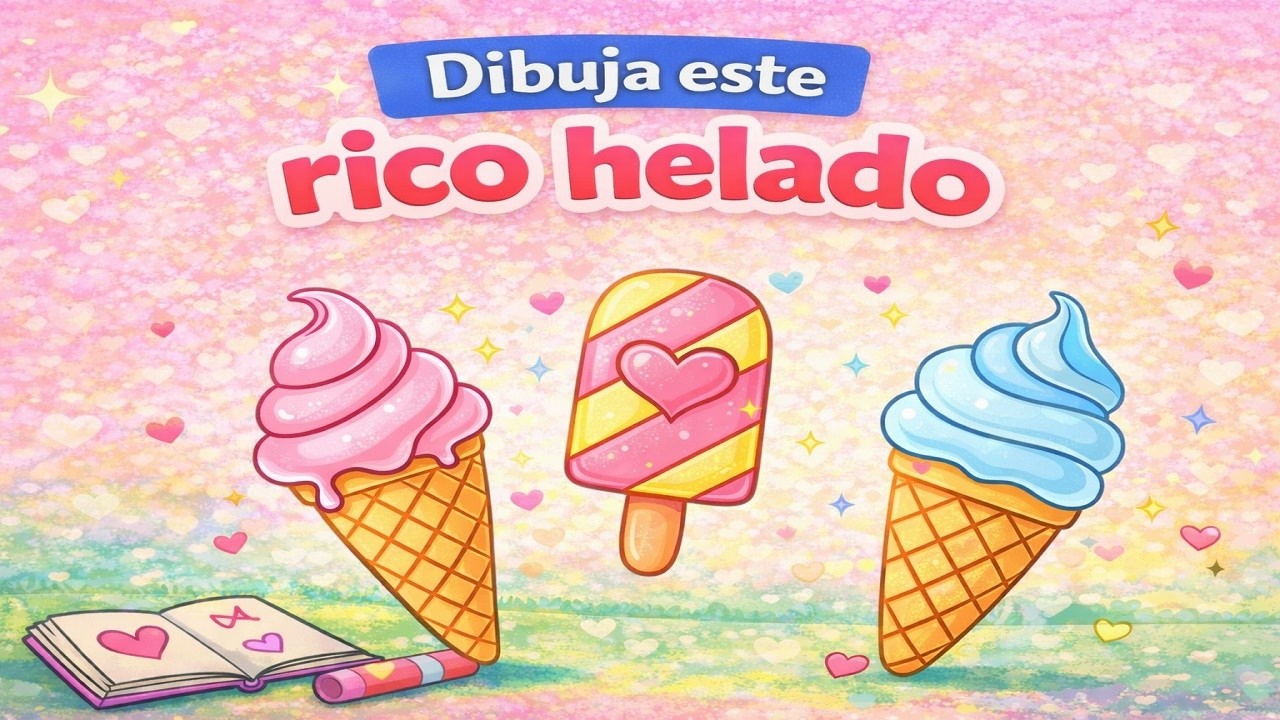 como dibujar un helado  how to draw a ice creams #niños #shorts