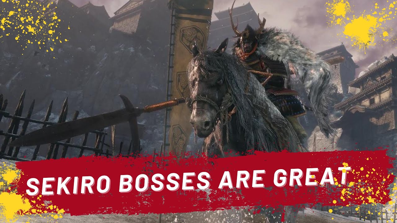 Sekiro Act I Major Bosses | Charm + Demon Bell | No HUD