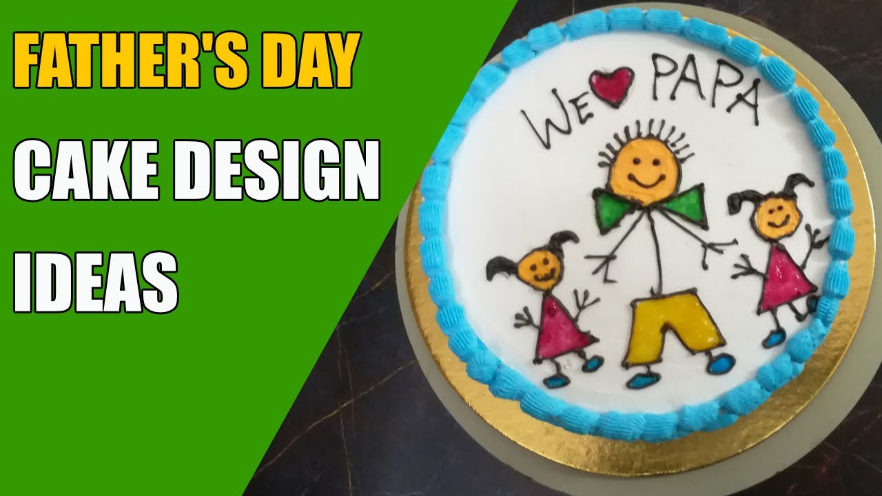 Father's Day cake decoration ideas - Fathers day cake recipe 2025 - Eggless cake for Fathers day