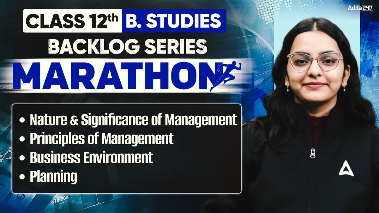 Class 12 Business Studies Backlog Series Marathon | Complete Revision | Board Exam 2027